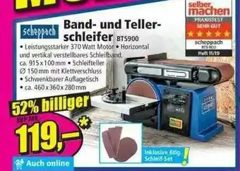 Norma Scheppach Band- Und Tellerschleifer Angebot