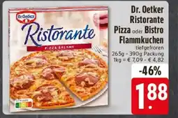 Edeka Dr. Oetker Ristorante Pizza oder Bistro Flammkuchen Angebot