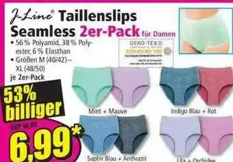 Norma J-line Taillenslips Seamless 2er-pack Angebot