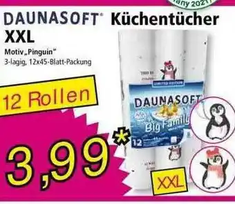 Norma Daunasoft Küchentücher XXL Angebot