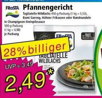 Norma Frosta Pfannengericht Angebot