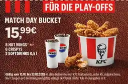 KFC 8 HOT WINGS 6 CRISPYS 2 SOFTDRINKS 0,5 | Angebot