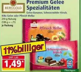 Norma Berggold Premium Gelee Spezialitäten Angebot