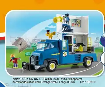 Playmobil Duck On Call - Polizei Truck Angebot