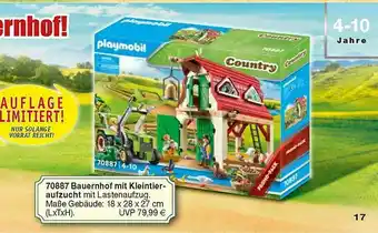 Playmobil 70887 Bauernhof Mit Kleintier-aufzucht Angebot