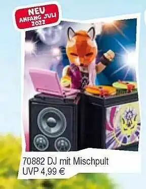 Playmobil 70882 Dj Mit Mischpult Angebot