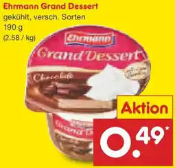 Netto Marken-Discount Ehrmann Grand Dessert Angebot