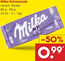 Netto Marken-Discount Milka Schokolade Angebot