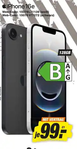 expert Techno Land Apple iPhone 16e + ALLNET FLATL MIT GB+ 100GB Angebot