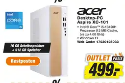 expert Techno Land acer Desktop-PC Aspire XC-101 Angebot