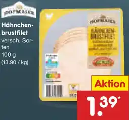 Netto Marken-Discount Hofmaier Hähnchenbrustfilet Angebot