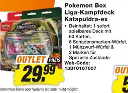 expert Techno Land Pokemon Box Liga-Kampfdeck Katapuldra-ex Angebot
