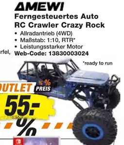 expert Techno Land AMEWI Ferngesteuertes Auto RC Crawler Crazy Rock Angebot
