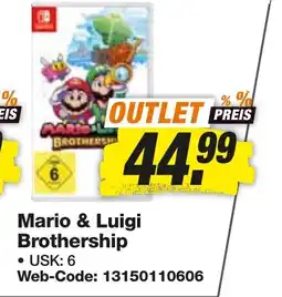 expert Techno Land Nintendo Switch Mario & Luigi Brothership Angebot