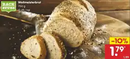 Netto Marken-Discount BACK STUBE Weltmeisterbrot Angebot