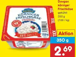 Netto Marken-Discount Dovgan körniger Frischkäse Angebot