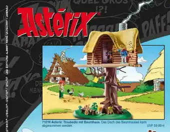 Playmobil 71016 Asterix: Troubadix Mit Baumhaus Angebot