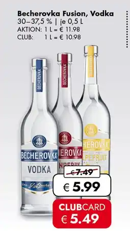 Travel Free Becherovka fusion, vodka Angebot