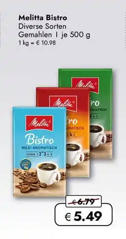 Travel Free Melitta bistro Angebot