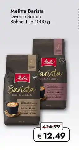 Travel Free Melitta barista Angebot