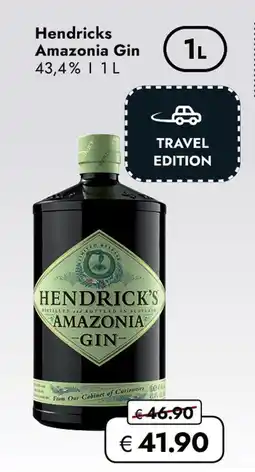 Travel Free Hendricks amazonia gin Angebot