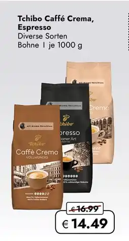 Travel Free Tchibo caffé crema, espresso Angebot