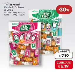 Travel Free Tic tac mixed Angebot