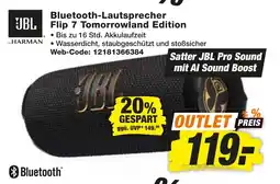 expert Techno Land JBL Bluetooth-Lautsprecher Flip 7 Tomorrowland Edition Angebot