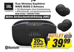 expert Techno Land JBL True Wireless Kopfhörer WAVE BUDS 2 Schwarz Angebot