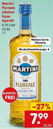 Netto Marken-Discount Martini Floreale alkoholfreier Aperitif Angebot