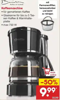 Netto Marken-Discount Kaffeemaschine Angebot