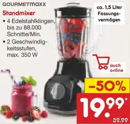 Netto Marken-Discount GOURMETmaxx Standmixer Angebot