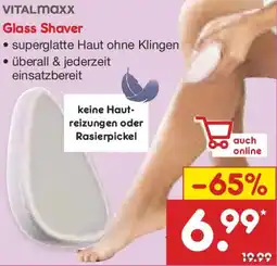 Netto Marken-Discount Vitalmaxx Glass Shaver Angebot