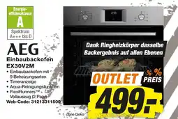 expert Techno Land AEG Einbaubackofen EX30V2M Angebot
