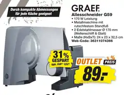 expert Techno Land GRAEF Allesschneider G59 Angebot