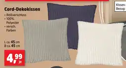 Thomas Philipps Cord-Dekokissen Angebot