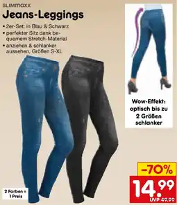 Netto Marken-Discount Slimmaxx Jeans-Leggings Angebot