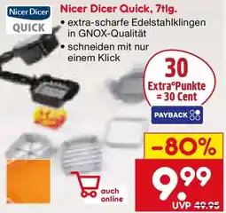 Netto Marken-Discount Nicer Dicer Quick, 7tlg. Angebot