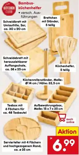 Netto Marken-Discount Bambusküchenhelfer Angebot