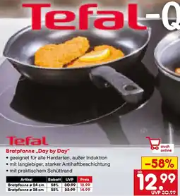 Netto Marken-Discount Tefal Bratpfanne „Day by Day" Angebot