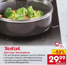 Netto Marken-Discount Tefal „Start easy" Schmorpfanne Angebot