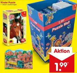 Netto Marken-Discount Kinder Puzzle Angebot
