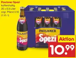 Netto Marken-Discount Paulaner Spezi Angebot