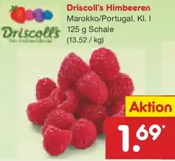 Netto Marken-Discount Driscoll's Himbeeren Angebot