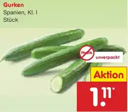 Netto Marken-Discount Gurken Angebot