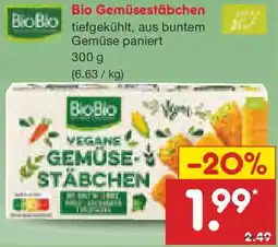 Netto Marken-Discount Bio Gemüsestäbchen Angebot