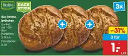 Netto Marken-Discount Bio Potatobrötchen Angebot