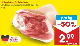 Netto Marken-Discount Hintereisbein / Hinterhaxe Angebot