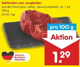 Netto Marken-Discount Saftbraten vom Jungbullen Angebot