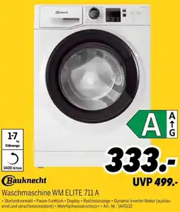 MEDIMAX Bauknecht Waschmaschine WM ELITE 711 A Angebot